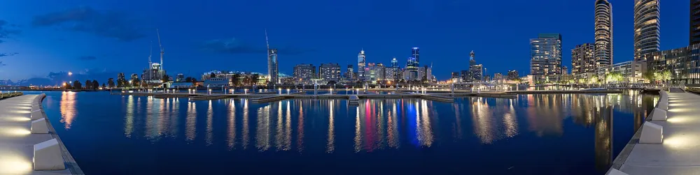 Melbourne city skyline